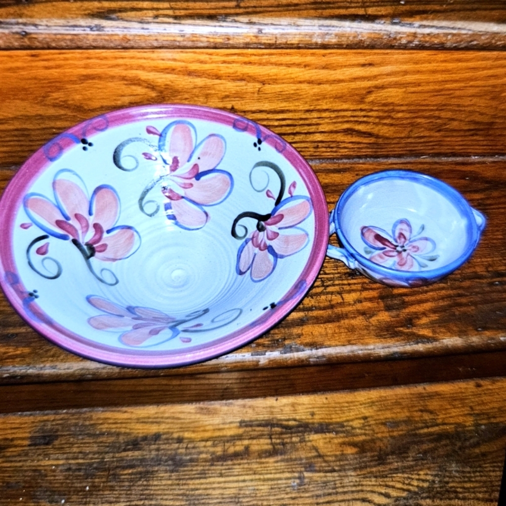 TPG terra cotta art studio bowls